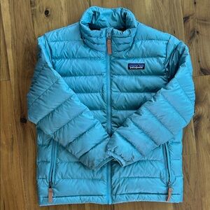 Patagonia Teal Quilted Jacket